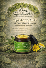 Load image into Gallery viewer, Kawakawa Arnica &amp; CBD Balm
